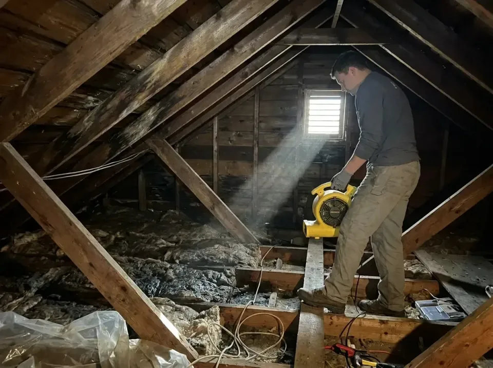 attic-water-damage-drying-proc-007 — frequently asked questions, Emergency Water Extraction & 24/7 Flood Response in West Ch…